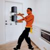 Wrobelax Wing Chun Dummy Martial Arts Wooden Training Equipment Wall Mount with Spring - Portable Kickboxing Boxing Karate Dummy for Replace Punching Arms Dummies Pads view 2