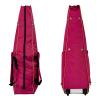 FZYUAN Fencing Sword Bag with Wheels, Fencing Equipment Roller Storage Bag, Waterproof Oxford, Lightweight Fencing Bag for Epee Saber Foil and Fencing Equipment,Rose view 1