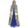 WHJYMX Cute yellow bee Printing Halloween Adult Hooded Cloak for Party Decoration and Costumes view 2