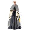 WHJYMX Cute yellow bee Printing Halloween Adult Hooded Cloak for Party Decoration and Costumes view 3