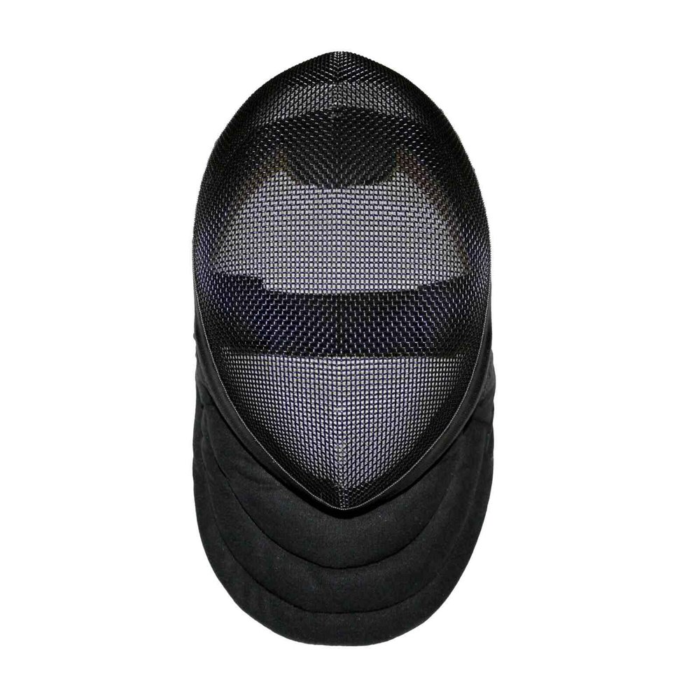 TBQATNTS 350N Fencing Saber Mask, Fencing Coach Mask, Epee/Foil/Saber Helmet Hood Protector for Practice and Competition Equipment,350n Fixed,S