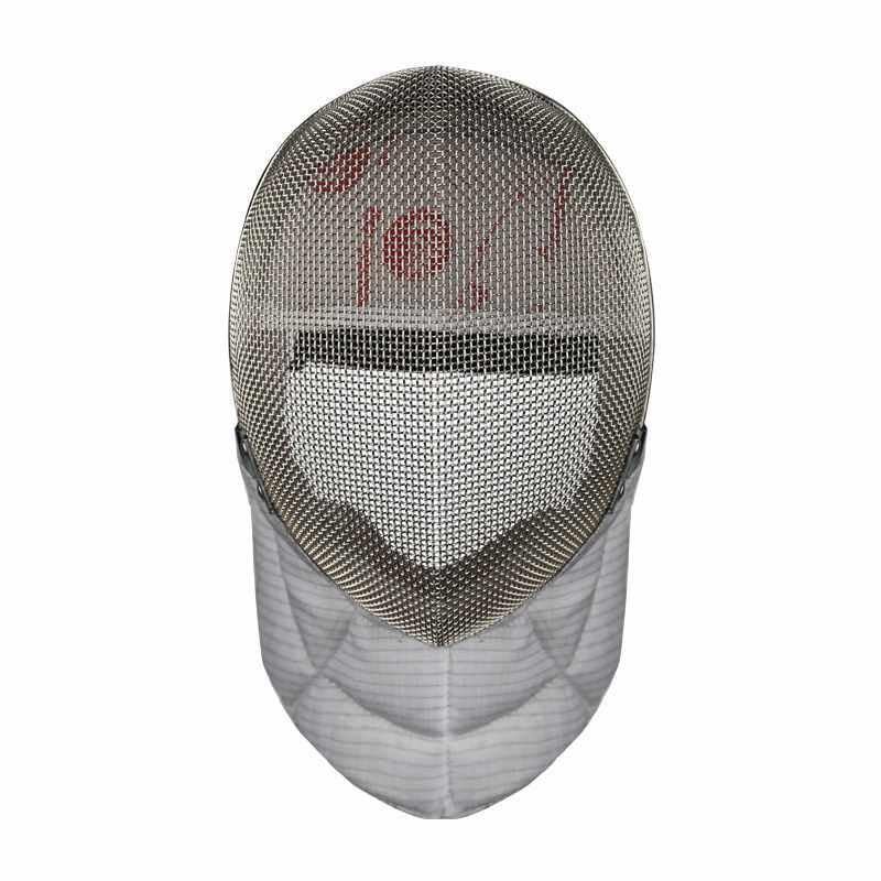 TBQATNTS Fencing Mask, Fencing Coach Mask, Comfortable Fencing Protective Gear, CE 350N/900N Certified Mask, for Practice and Competition Equipment,350n Removable,S