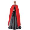 WHJYMX Albanian flag Printing Halloween Adult Hooded Cloak for Party Decoration and Costumes view 3