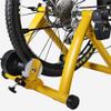 Dntum Bicycle Turbo Trainer,Magnetic Bike Trainer Stand - Riding Training Platform - Bicycle Turbo Trainer Bike Trainer Exercise Fitness Stationary Frame for Mountain & Road Bikes Yellow view 2