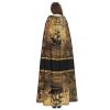 WHJYMX US Dollar Currency Money Printing Halloween Adult Hooded Cloak for Party Decoration and Costumes view 4