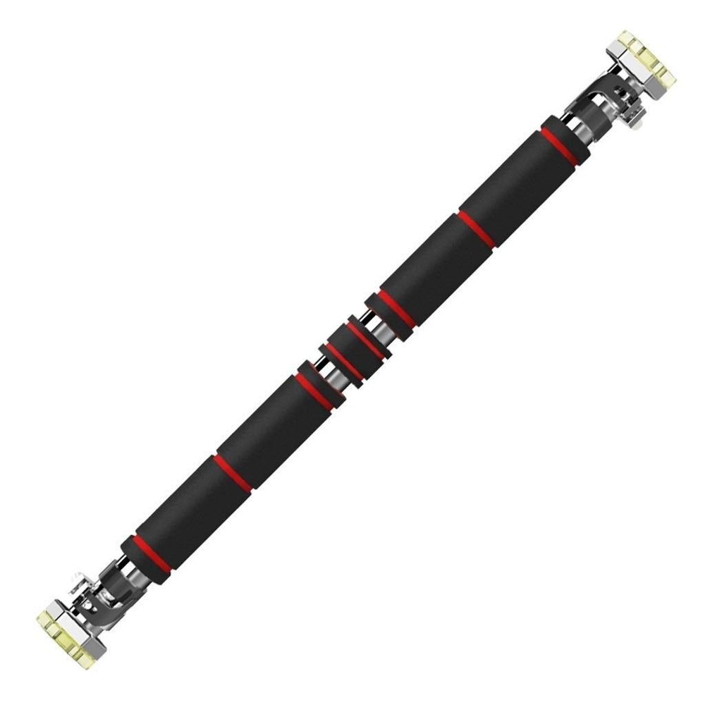 Dntum Strength Training Pull-Up Bars Pull-Up Bar Doorway Portable Fitness Pull-Up Bar Adjustable Length Comfortable Handle Your Hands Won't Feel Pain or Slip When You Exercise 100