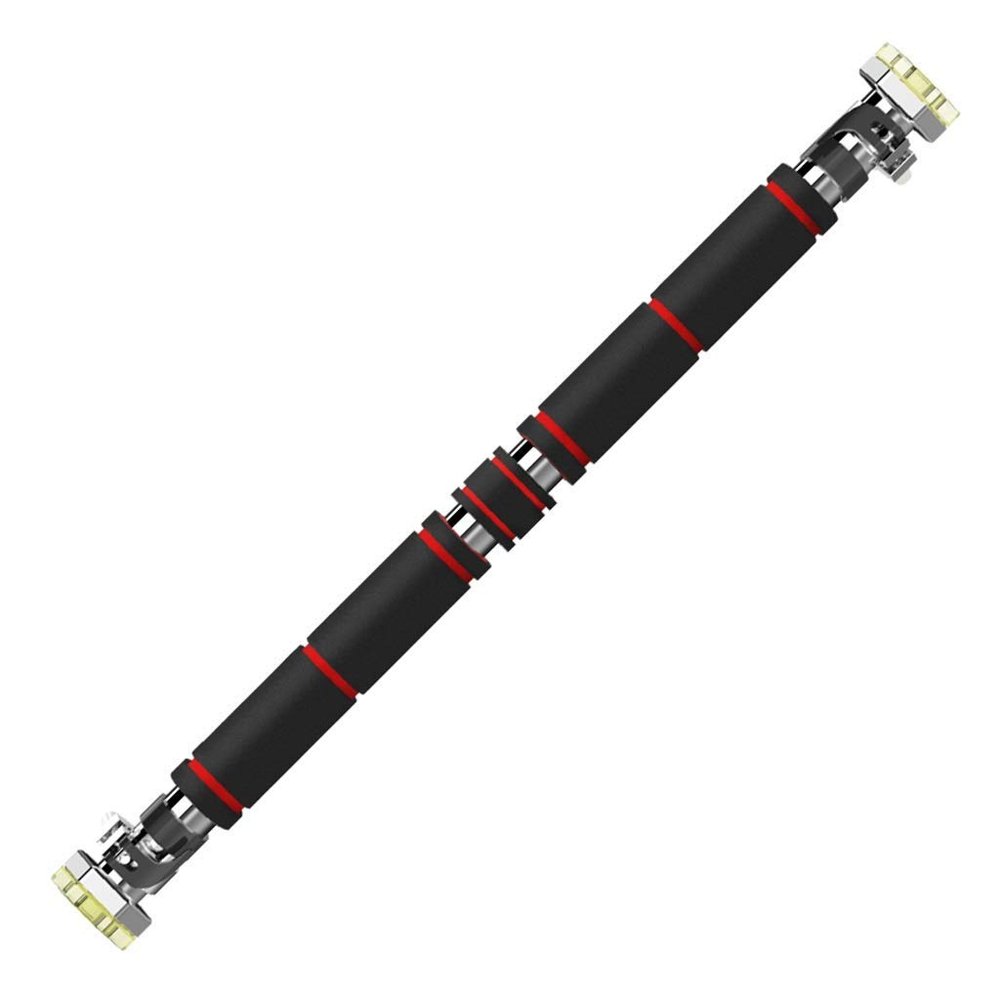 Dntum Fitness Doorway Pullup Bar Horizontal Bar Family Pull-Up Bar Home Equipment Body Workout Bar Loading Weight 200kg Black-83