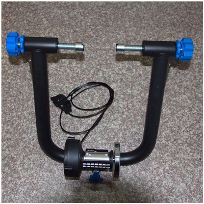 Dntum Bicycle Turbo Trainer,Magnetic Indoor Bicycle Trainer - Bike Magnetic Turbo Trainer - Magnetic Bike Trainer Stand Variable Resistance Bike Trainer Exercise Fitness Stationary Frame