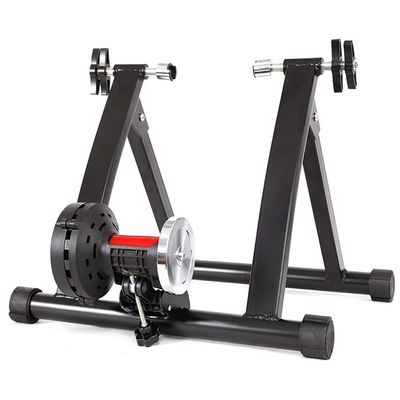 Dntum Bicycle Turbo Trainer,Bike Magnetic Turbo Trainer Magnetic Bike Trainer Stand Variable Resistance Bike Trainer Exercise Fitness Stationary Frame