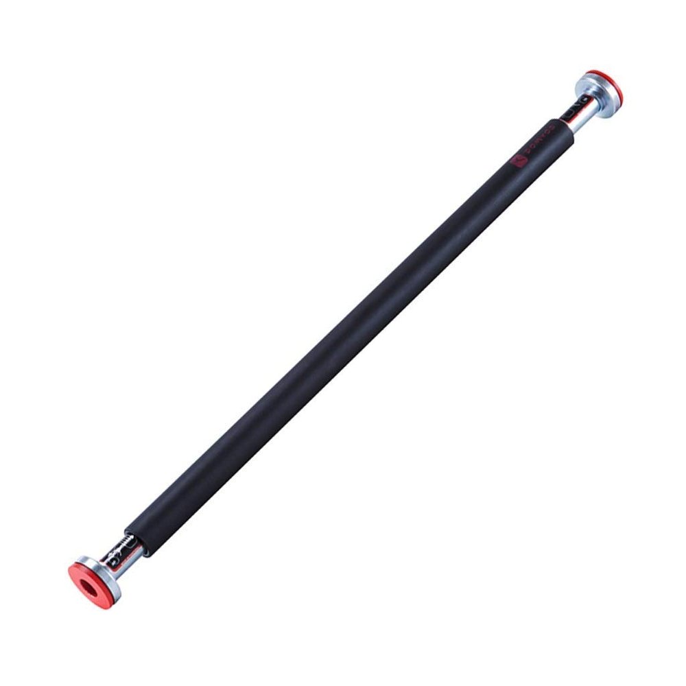 Dntum Fitness Doorway Pullup Bar Adjustable Horizontal Bar Home Pull-Up Bar Home Equipment Workout Bar Loading Weight 110kg Black-95