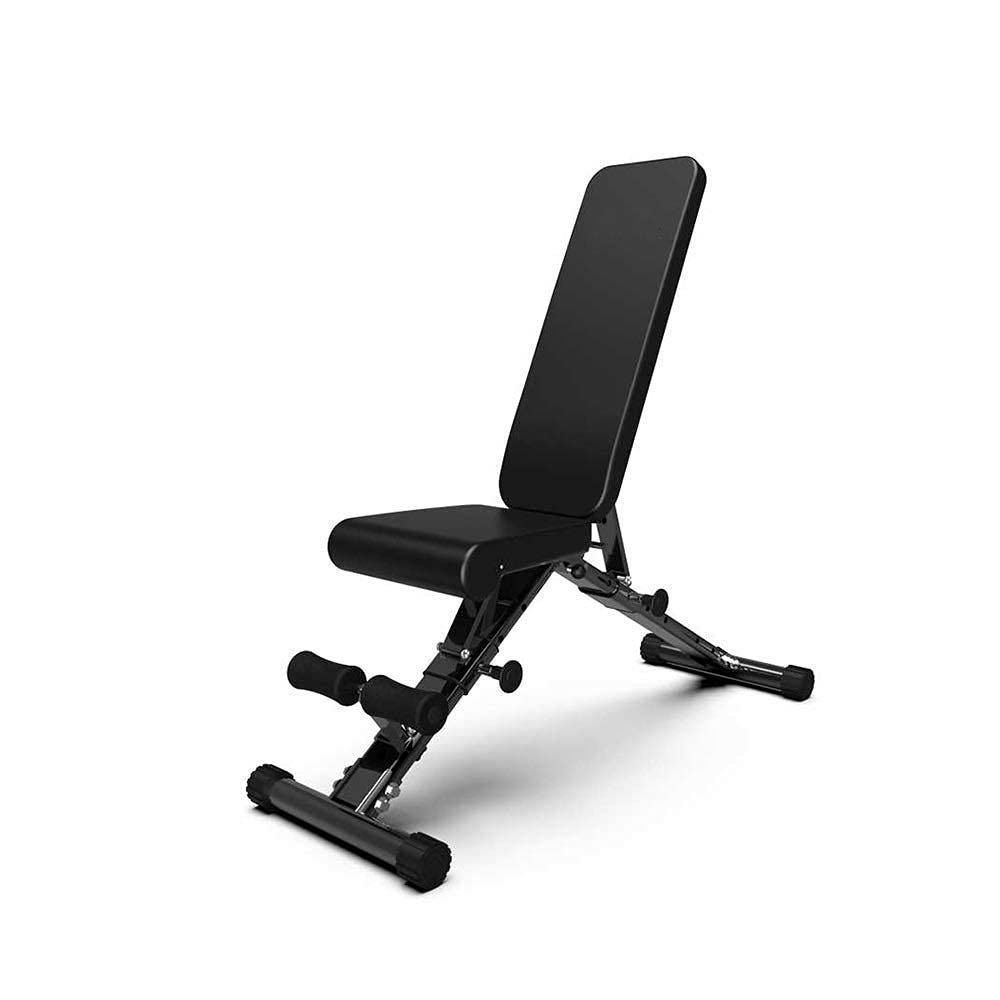 Dntum Weight Bench Dumbbell Weight Lifting Weightlifting Bed, Indoor Adjustable Sit-ups Fitness Equipment Folding Bench Stool Fitness Chair Supine Board