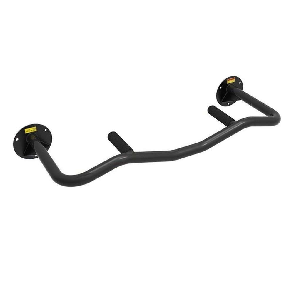 Dntum Fitness Household Horizontal Bar Pull-up Equipment Wall-Mounted Horizontal Bar Home Equipment Black-100x35x15cm