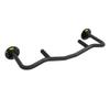 Dntum Fitness Household Horizontal Bar Pull-up Equipment Wall-Mounted Horizontal Bar Home Equipment Black-100x35x15cm