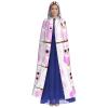 WHJYMX Cute owl Printing Halloween Adult Hooded Cloak for Party Decoration and Costumes view 2
