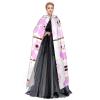WHJYMX Cute owl Printing Halloween Adult Hooded Cloak for Party Decoration and Costumes view 3