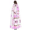 WHJYMX Cute owl Printing Halloween Adult Hooded Cloak for Party Decoration and Costumes view 4
