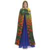 WHJYMX Poppies Field Yellow Brick Road Printed Halloween Adult Hooded Cloak for Cosplay Costumes and Theme Parties view 2