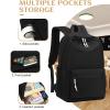 Bluboon School Backpack for Teen Girls Women Laptop Backpack College Bookbags Middle School Travel Work Commuter Back Pack view 3