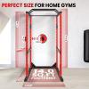 Vohala Squat Rack 1200lbs Capacity,Strength Training Power Cage, All-in-One Power Rack with Attachment for Home Gym (Red) view 3