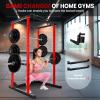 Vohala Squat Rack 1200lbs Capacity,Strength Training Power Cage, All-in-One Power Rack with Attachment for Home Gym (Red) view 4