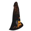 Aqin look Print Hooded Cape For Teenagers Halloween party cosplay costume cape S size length:35 inches/88 cm,M size length:47 inches/118 cm,L size length:55 inches/138 cm,(from shoulder to hem) view 2