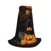 Aqin look Print Hooded Cape For Teenagers Halloween party cosplay costume cape S size length:35 inches/88 cm,M size length:47 inches/118 cm,L size length:55 inches/138 cm,(from shoulder to hem) view 3