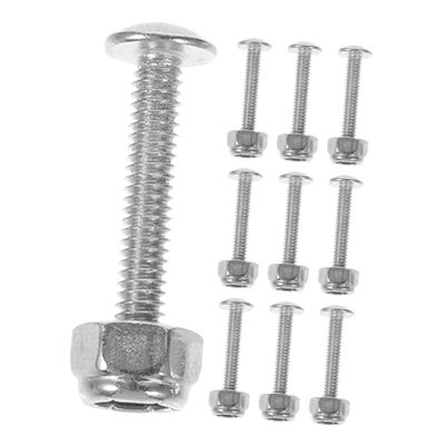 Abaodam 10pcs Foosball Table Parts Screws Nuts Easy Install for Foosball Machine Accessories