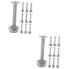 Abaodam 20pcs Foosball Table Player Screws Replacement Screws for Foosball Machine Metal Nuts Kit view 1