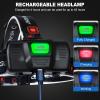 SKNSL Rechargeable Headlamp, 99000 Lumens Super Bright LED Head Lamp with 3 Modes, 90 Adjustable Head Lights for Forehead, 45H Long Runtime & IPX6 Waterproof HeadLamps for Camping Hunting Hiking view 4