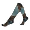 YQxwJL Old Viking Boat Print Compression Socks,Compression Ankle Support Socks,Sports Socks,For Men Women Running Athletic view 1