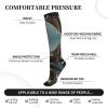 YQxwJL Old Viking Boat Print Compression Socks,Compression Ankle Support Socks,Sports Socks,For Men Women Running Athletic view 3