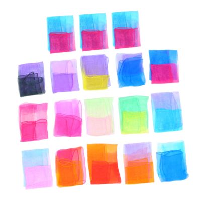 LIFKOME Cotton Boys and Girls Neck Scarf Gradient Scarf for Toddlers Versatile Daily Wear