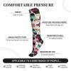 YQxwJL Delicious Cupcakes Print Compression Socks,Compression Ankle Support Socks,Sports Socks,For Men Women Running view 3