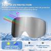 EXP VISION Ski/Snowboard Goggles for Men Women, OTG Snow Goggles Anti Fog UV Protection view 2