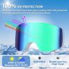 EXP VISION Ski/Snowboard Goggles for Men Women, OTG Snow Goggles Anti Fog UV Protection view 2