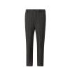 Men's Dress Pants Tweed Plaid Classic Fit Siut Separates Slim Stylish Wool Casual Business Suit Pants Coffee view 3