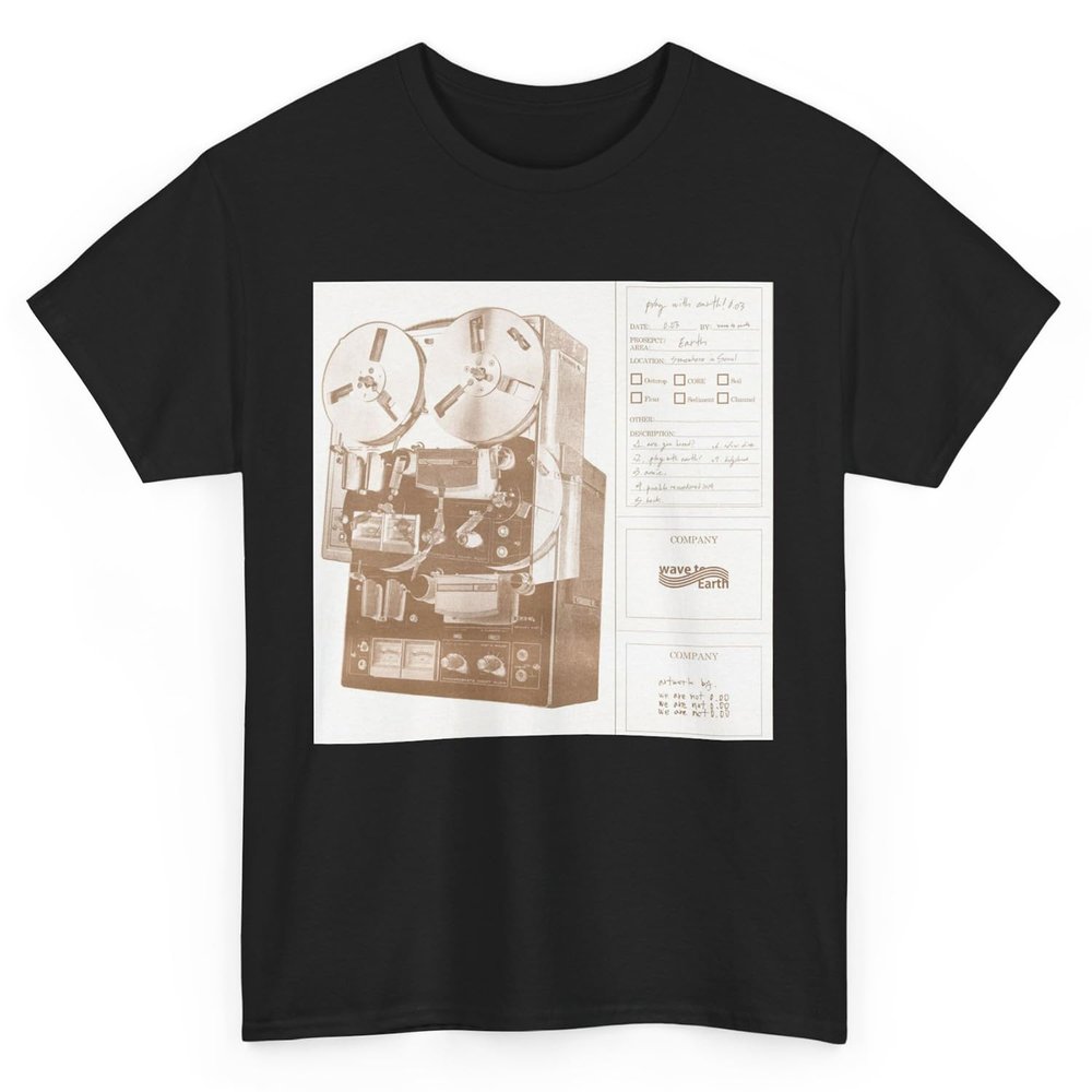 2024 Earth Gifts New Art Wave to 03 PWE T-Shirt CD Poster Merch Vinyl Tour Fans Album Unisex Tee (US, Alpha, Small, Regular, Regular, Black)