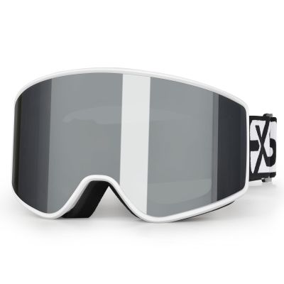 EXP VISION Ski/Snowboard Goggles, Over Glasses Snow Goggles Anti Fog Snowboard Goggle for Men, Women Youth