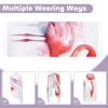 Winter Tassel Scarfs for Women, Pink Flamingo Watercolor Printed Fashion Imitation Cashmere Feel Women Scarf, Women Wrap Shawl And Wraps, Long Blanket Scarf,Pashmina Shawls 78.7 X 27.6 X 3.9 Inches view 4