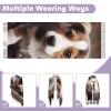 BVNMT Winter Tassel Scarfs for Women, Cute Dog Printed Fashion Imitation Cashmere Feel Women Scarf, Women Wrap Shawl And Wraps, Long Blanket Scarf,Pashmina Shawls 78.7 X 27.6 X 3.9 Inches view 4