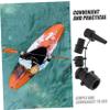 BESPORTBLE 4pcs Kayak Air Pump Adapter Multi-Function Inflatable Connector for Paddleboards Gym Mats Rafts Easy to Use Valve Converters view 3