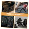 BESPORTBLE 4pcs Barbell Stand Hook Wall Mounted Barbell Rack Pp Material Gym Storage Holder Weight Lifting Accessary view 2