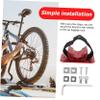 BESPORTBLE Bike Rack Accessory Lightweight Rear Wheel Mounting Bracket for Secure Transport Fit for Various Models Stylish Finish Easy Installation view 3