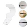 NAMOARLY 4pairs Baseball Bat Wall Mount Holder Acrylic Bat Rack for Display Wall Decor view 2