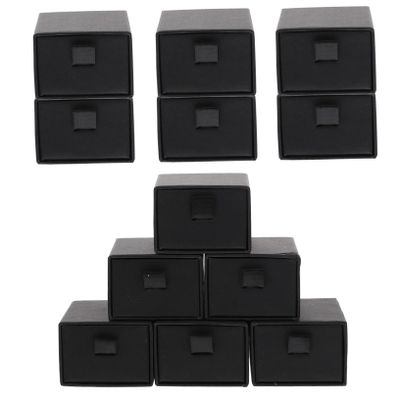 COSMEVIVI 12pcs Reliable Jewelry Storage Box Earring Storage Case Jewelry Case Travel Organizer Holder Boxes for Women