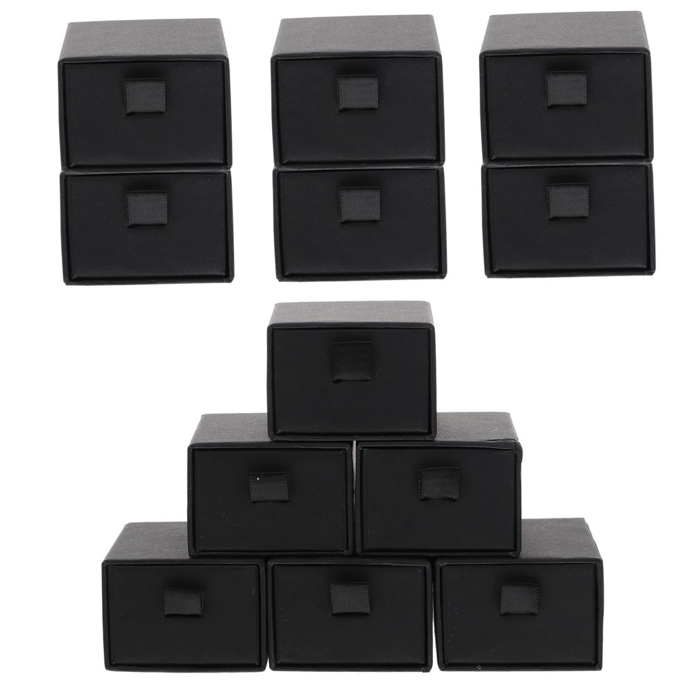 COSMEVIVI 12pcs Reliable Jewelry Storage Box Earring Storage Case Jewelry Case Travel Organizer Holder Boxes for Women