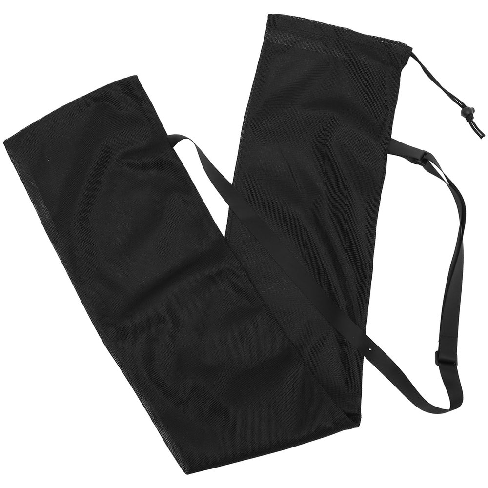 Outanaya Practical Canoe Paddle Holder Wear-Resistant Storage Pouch for Kayaking Drawstring Design Lightweight Mesh Bag for and Ventilation