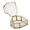 TINEASUR Heart-shaped Glass Jewelry Box for Women Vintage European Retro Storage Organizer for Weddings and Jewelry Display Easy to Clean view 1