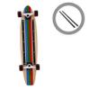 WHAMVOX 2pcs Skater Trainers Skateboards Sturdy Skateboard Rails Easy Install Rib Covers view 3