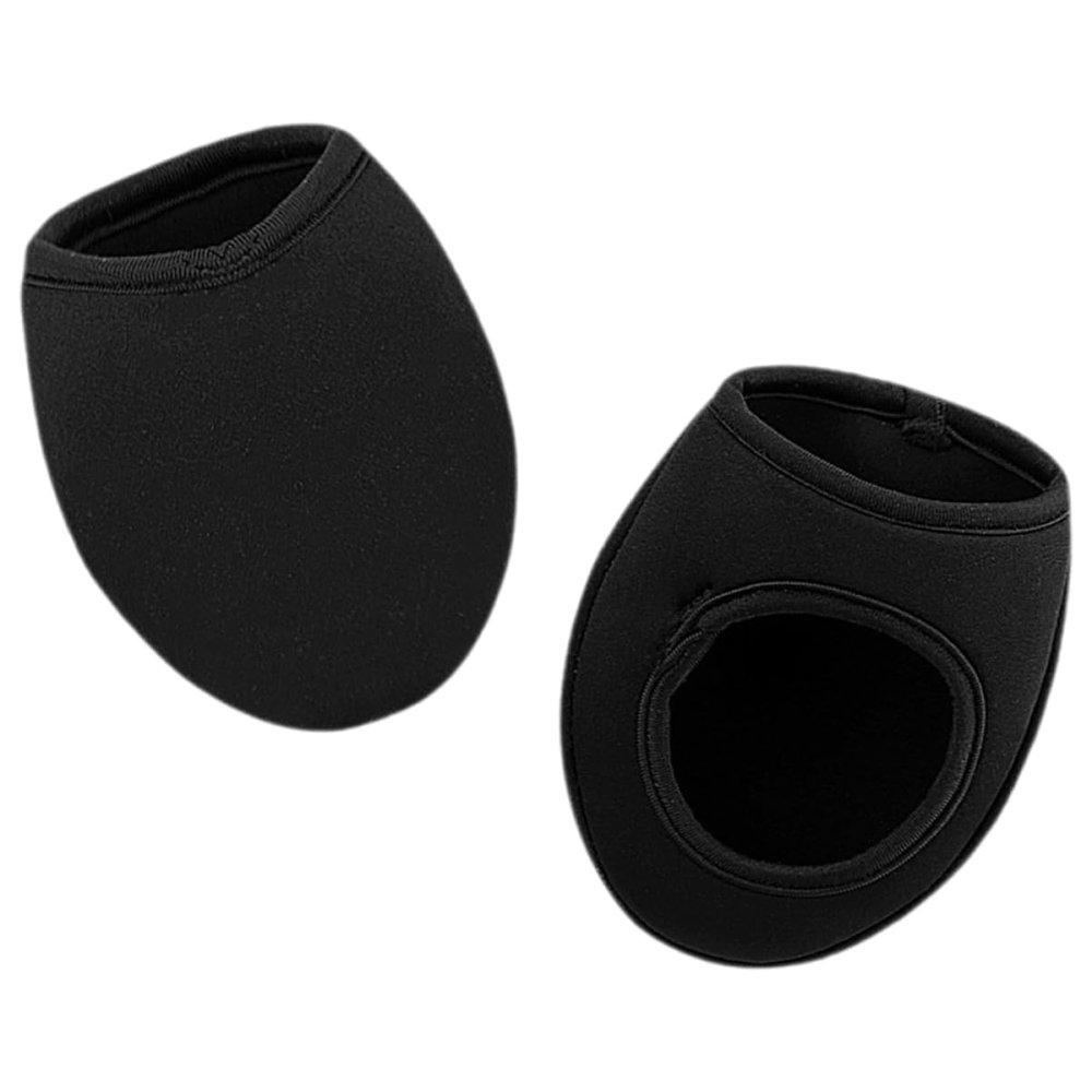 IWOWHERO Men's Windproof Warm Cycling Overshoes Rainproof Half Shoe Covers for Outdoor Riding